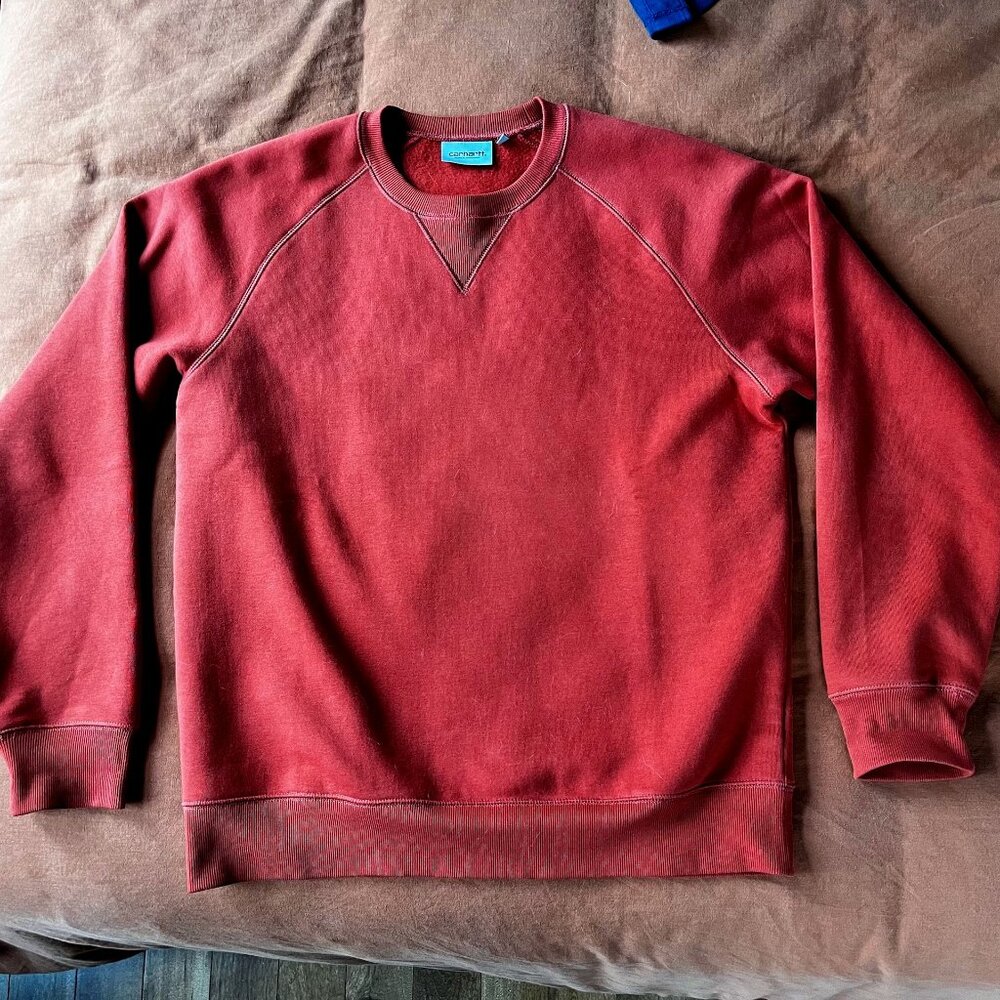 Carhartt Work In Progress (WIP) Chase Seater in Phoenix Gold (Men's Large)